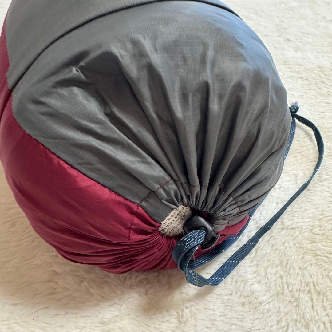 美品モンベル　スーパーストレッチダウンハガー#3 L/ZIP保存袋付