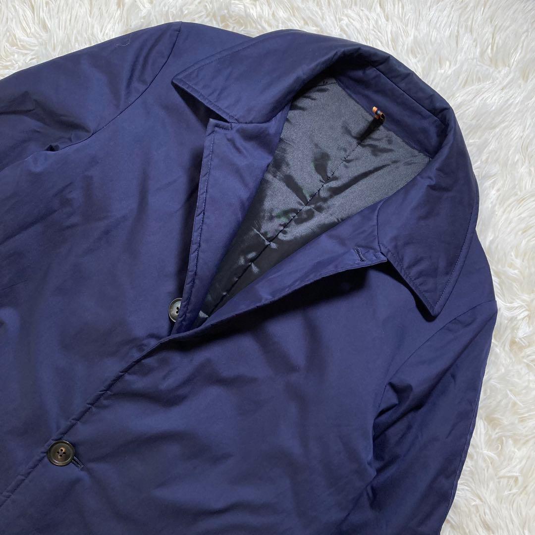 未使用級 ポールスミス 現行タグ ダウンコートロングコート ステンカラーコート