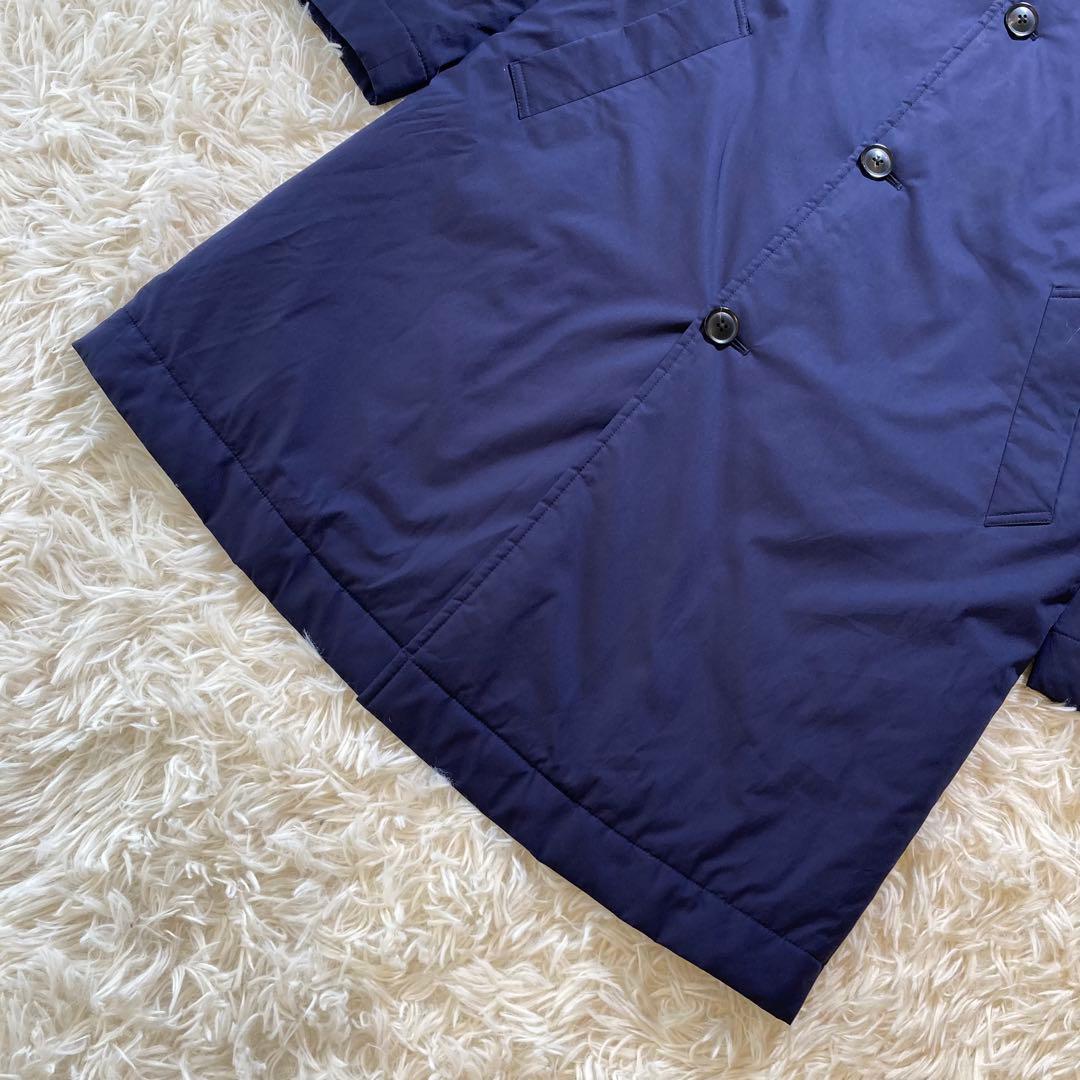 未使用級 ポールスミス 現行タグ ダウンコートロングコート ステンカラーコート