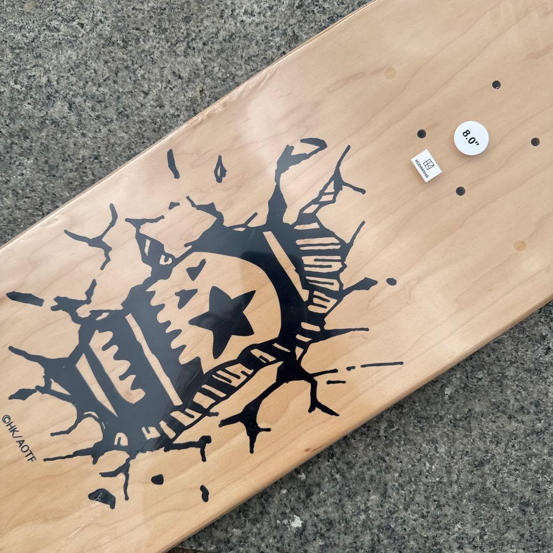 マジカルモッシュフィッツスケボーデッキ 進撃の巨人コラボ　8inch