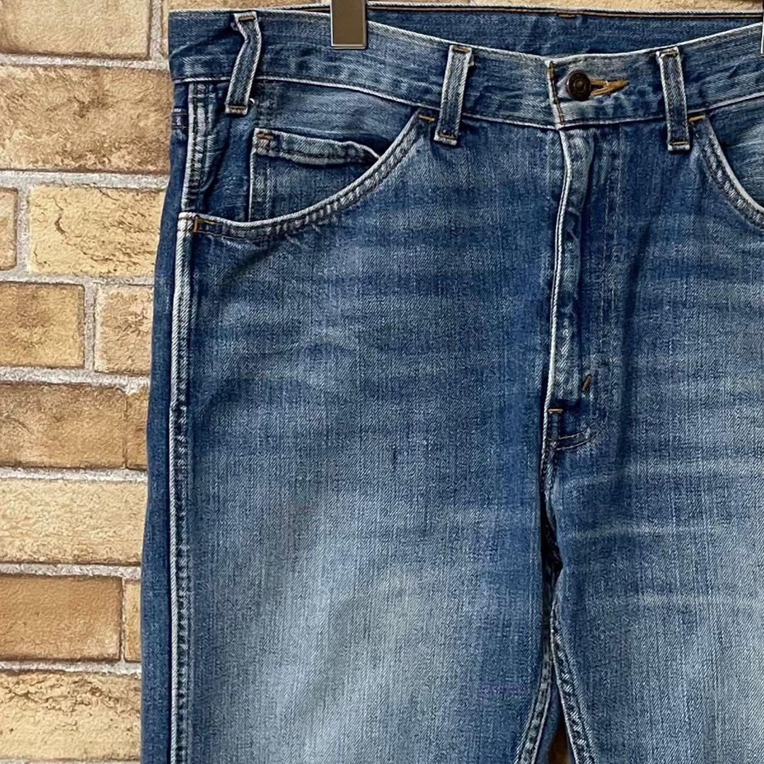 リーバイス 606 ビッグEオレンジタブ デニム TALONジッパー33/32