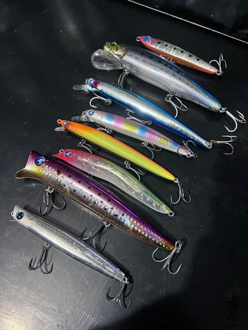 シーバスルアーセット　BlueBlue 他　8点