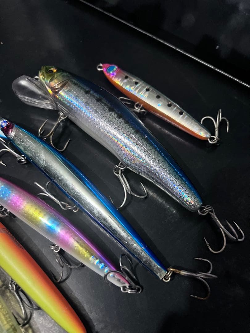 シーバスルアーセット　BlueBlue 他　8点