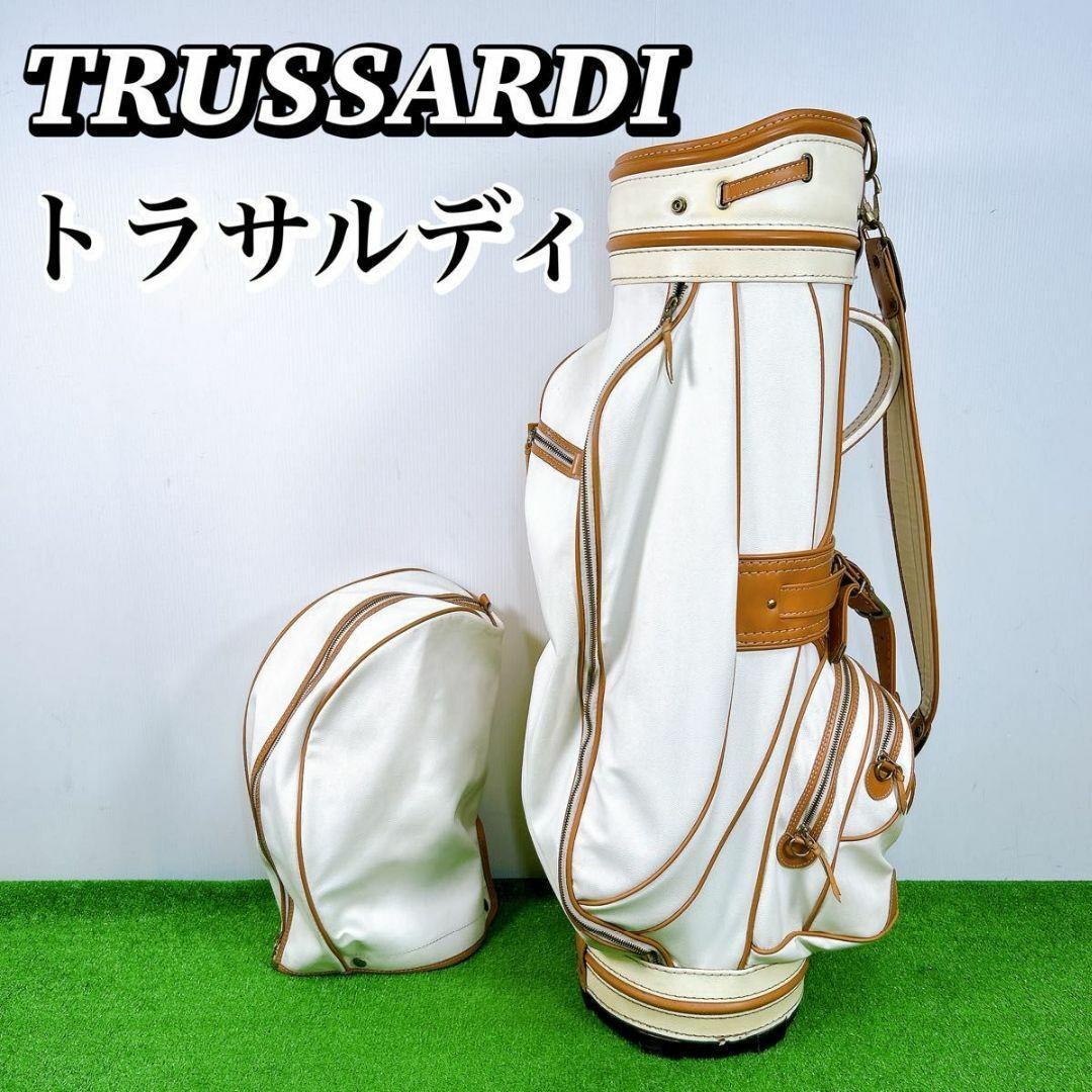 希少！トラサルディ TRUSSARDI キャディバック ゴルフ レア - メルカリ