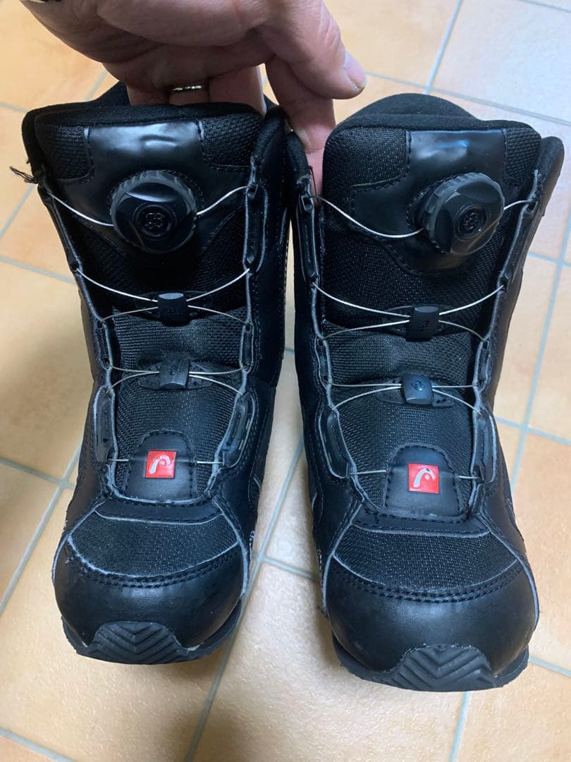 20.5〜21.5cm キッズスノーボードブーツ head/BoAシステム
