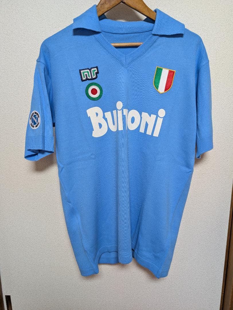 ナポリ 87/88 ユニフォーム L エンネーレ #10 マラドーナ 美品 - メルカリ