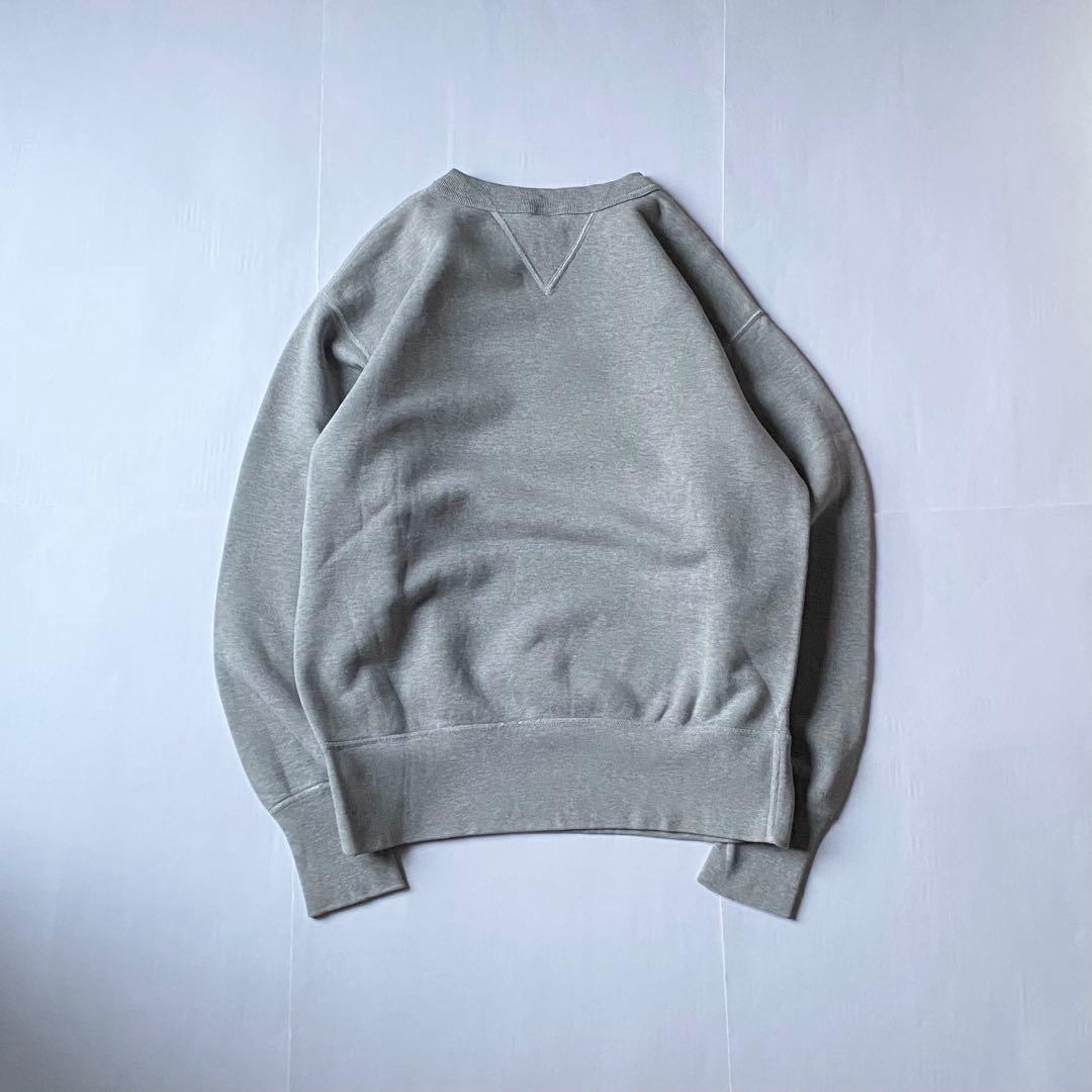 新品 BARNS ユニオンメイド クルーネックスウエット　日本製 JAPAN