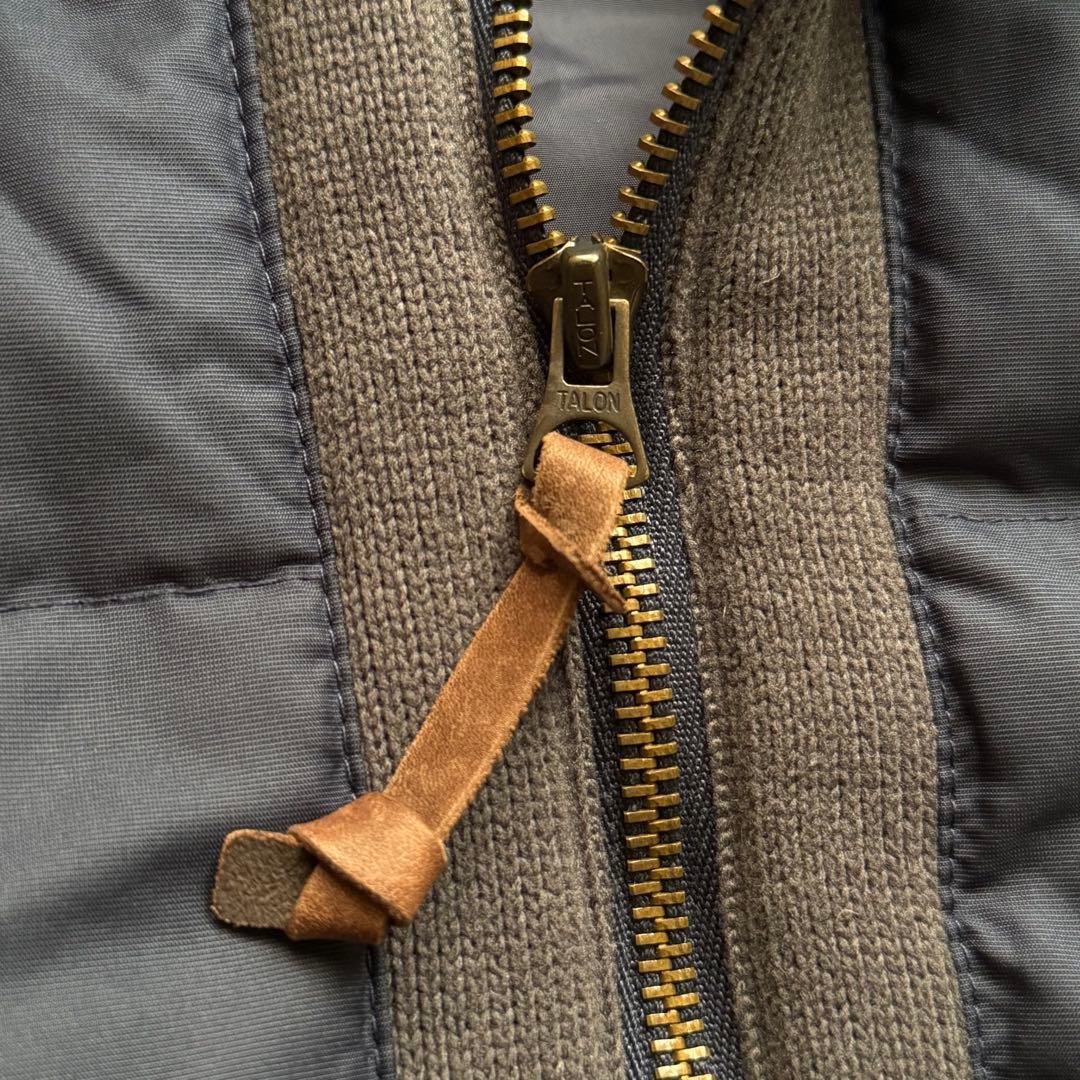 Eddie Bauer ハイブリッドダウンジャケット　550フィル　異素材