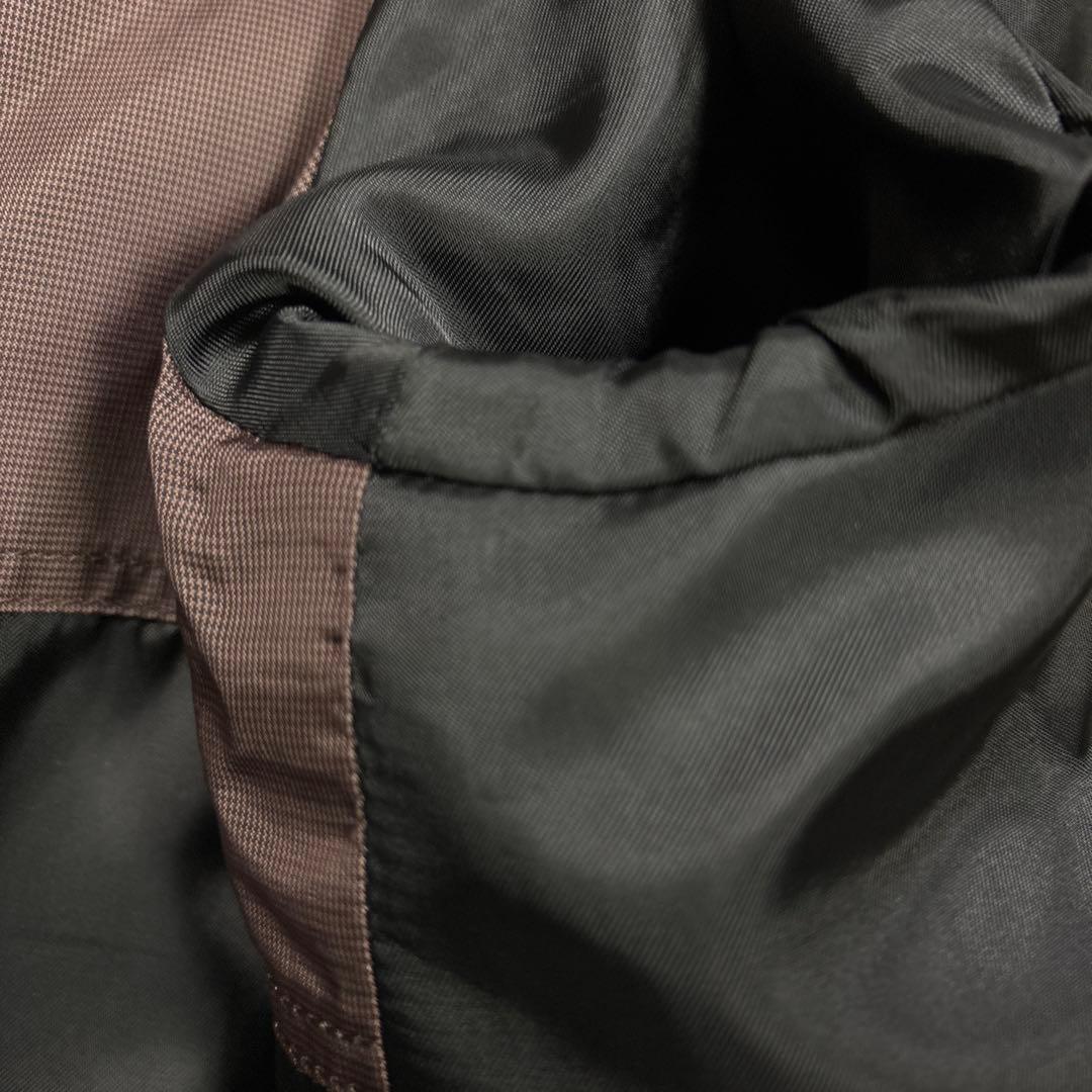 美品✨五大陸　希少XXL ロング丈 ステンカラーコート 黒 アンゴラ混