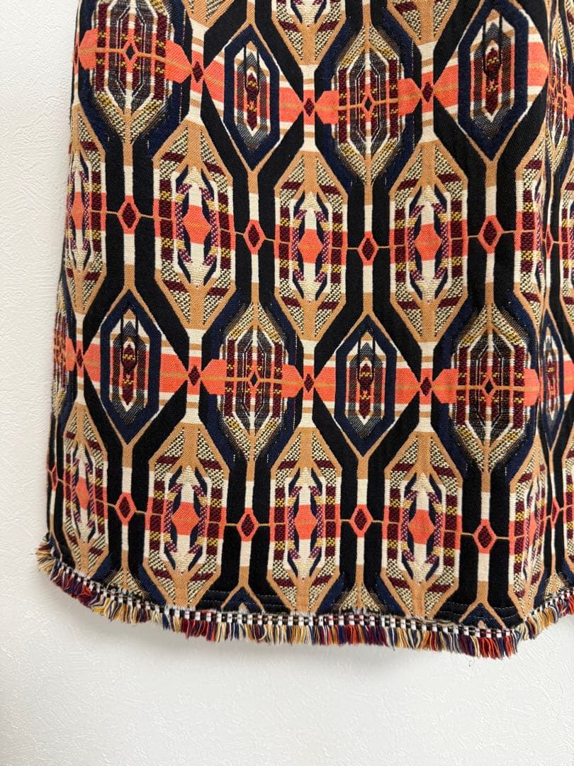 【美品】DOUBLE STANDARD CLOTHING ジャガードスカート38