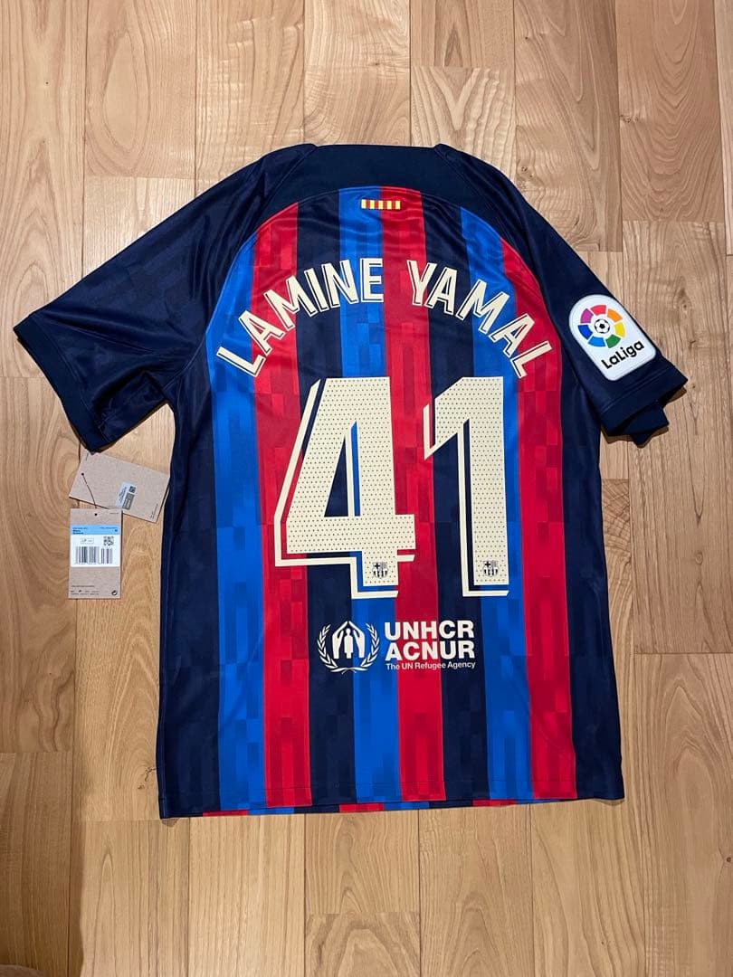 ラミン・ヤマル バルセロナ22-23HOME 背番号41 デビューモデル 正規品