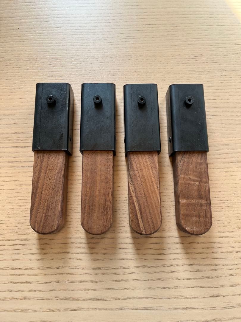 ブラックデザイン ハレテーブル 日和 延長脚 改良品 高さオーダー可能