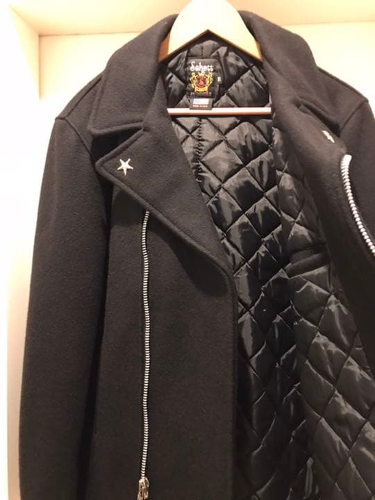 ジャケット・アウター Schott Wool W Riders Jacket Navy 38