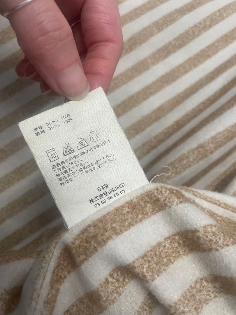 希少 UNUSED 3 (qd) モーターサイクルコート オイルドコットンクロス