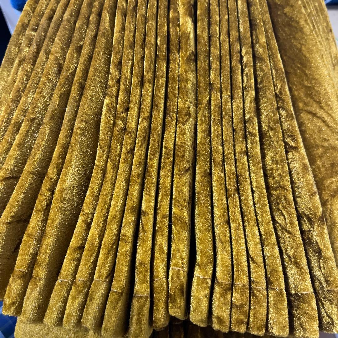 トラック用　仮眠カーテン　チンチラゴールド　雅チンチラZERO