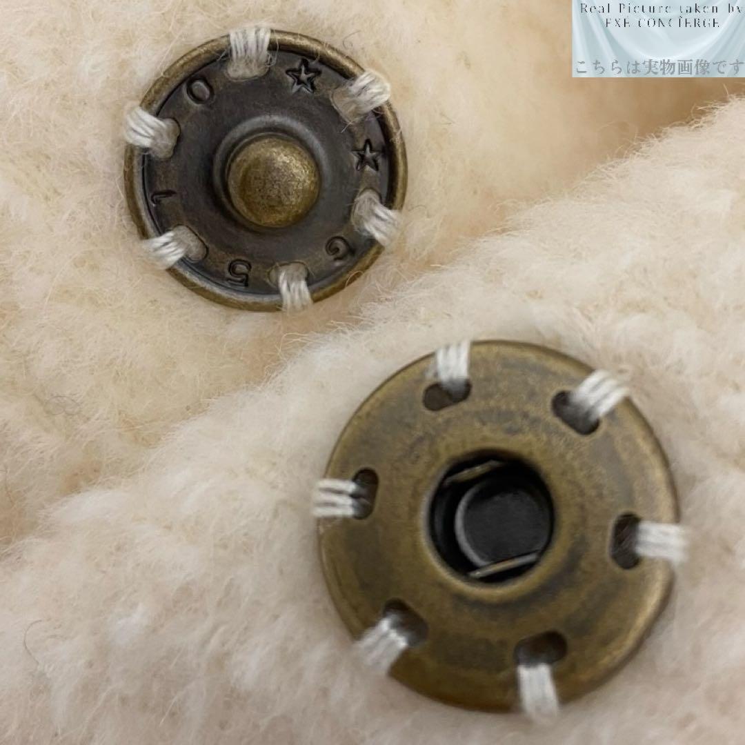 値下げ依頼品 4298 シズカコムロ シャギー ケープボレロショートコート