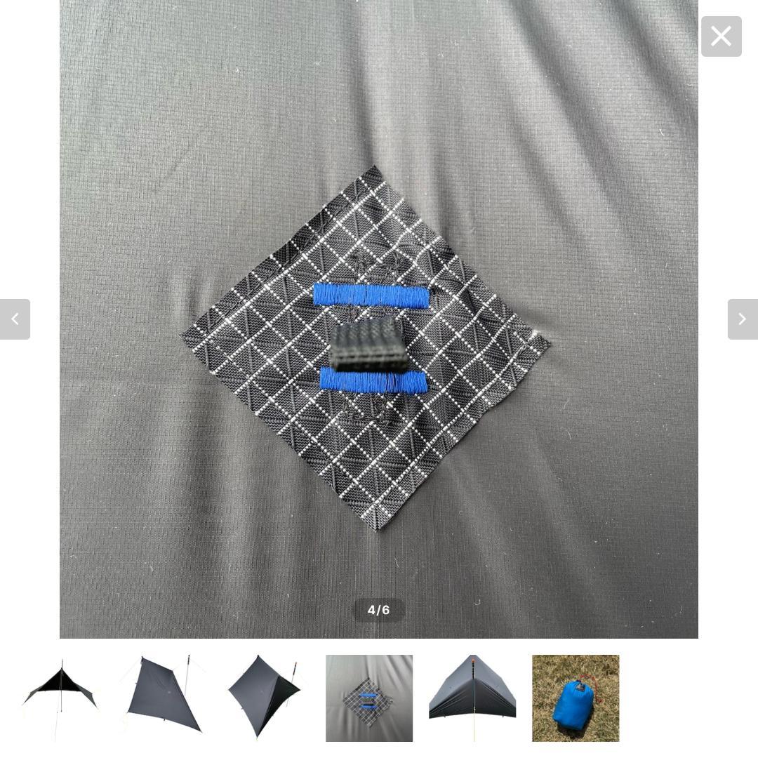 新品未開封 Shimira シミラ タープ UL SIM solo tarp