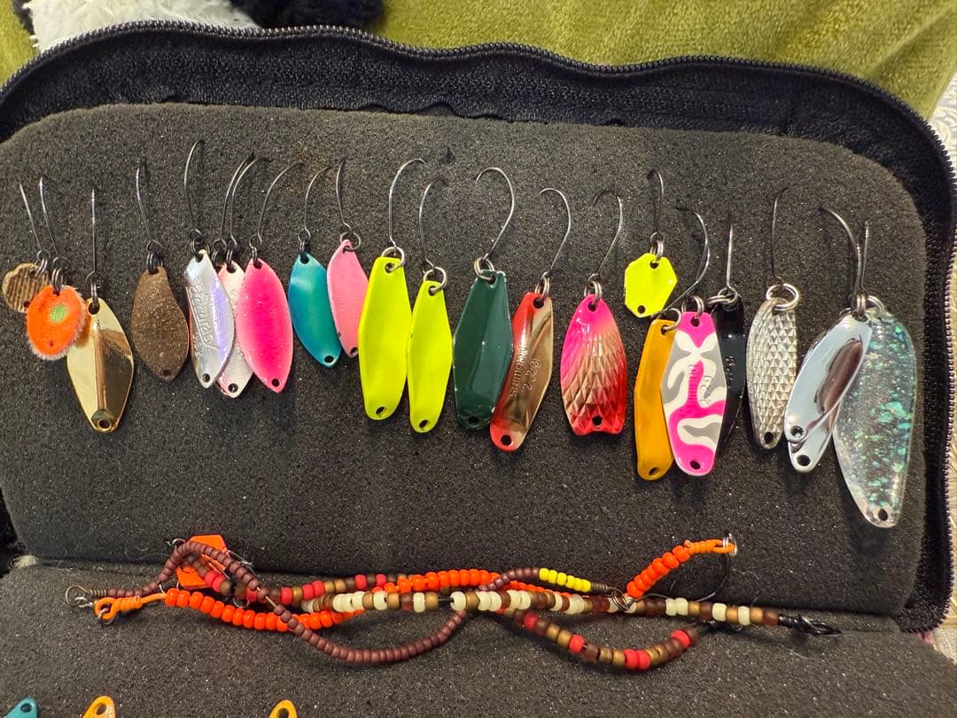 【大セール】エリアトラウト　川釣り　スプーン100枚以上