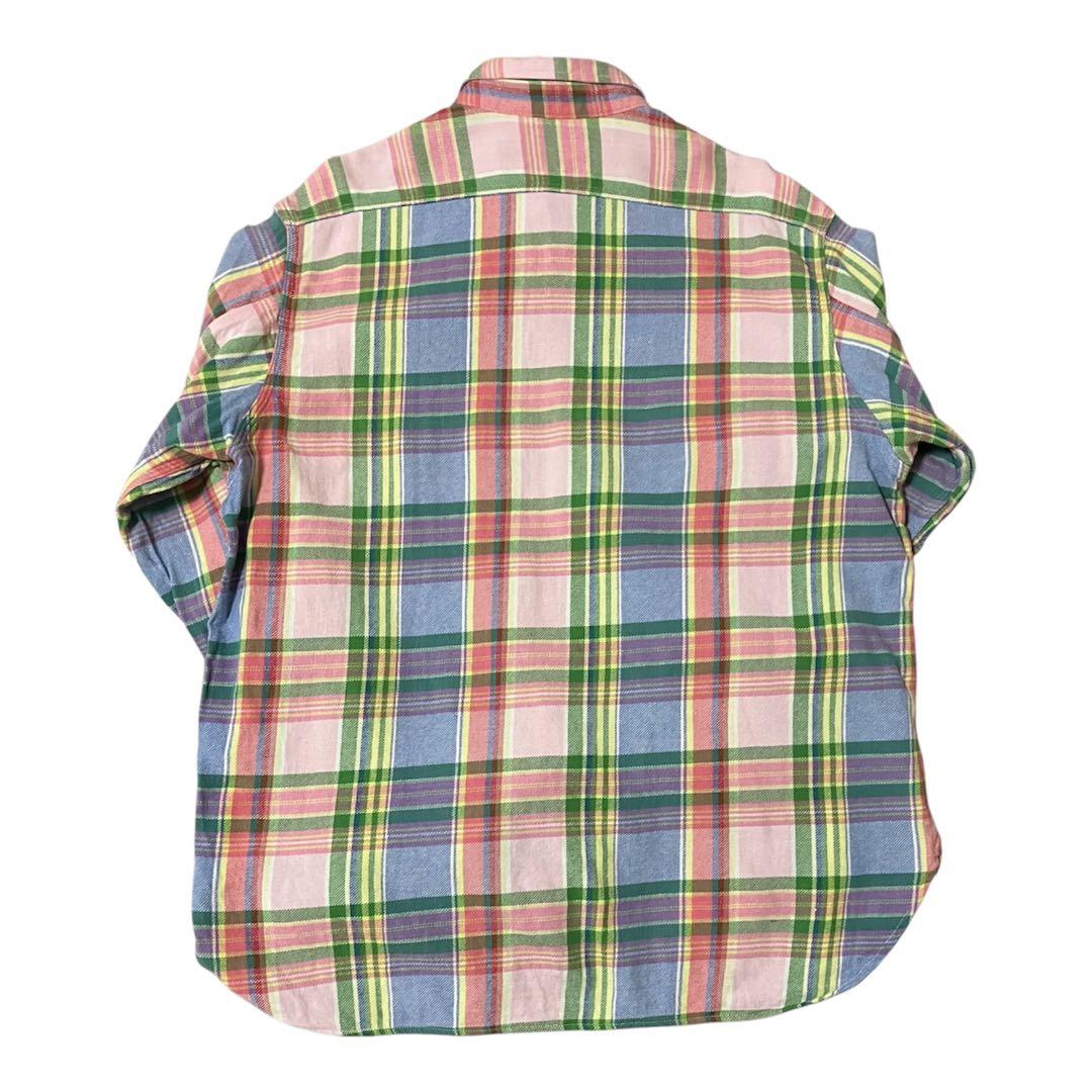 BEAMS PLUS】インディアンチェック ヘビーフランネル L 日本製 - メルカリ