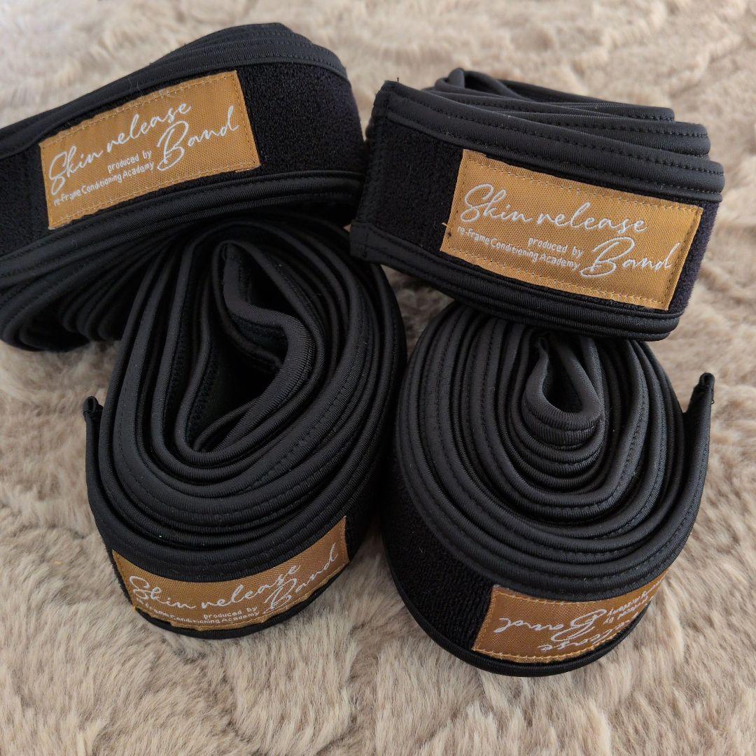 スキンリリースバンド　2本　黒