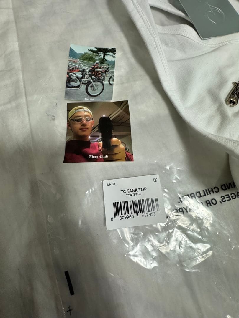 Thug Club タンクトップ ENHYPENニキ着用 - メルカリ