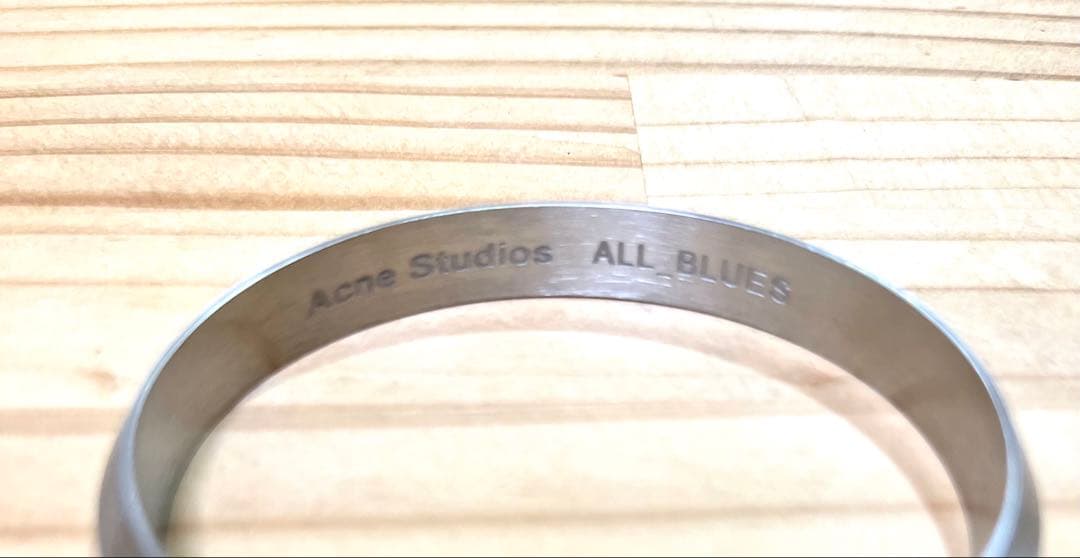 アクネストゥディオズ×All Bluesオールブルース バングル ブレスレット