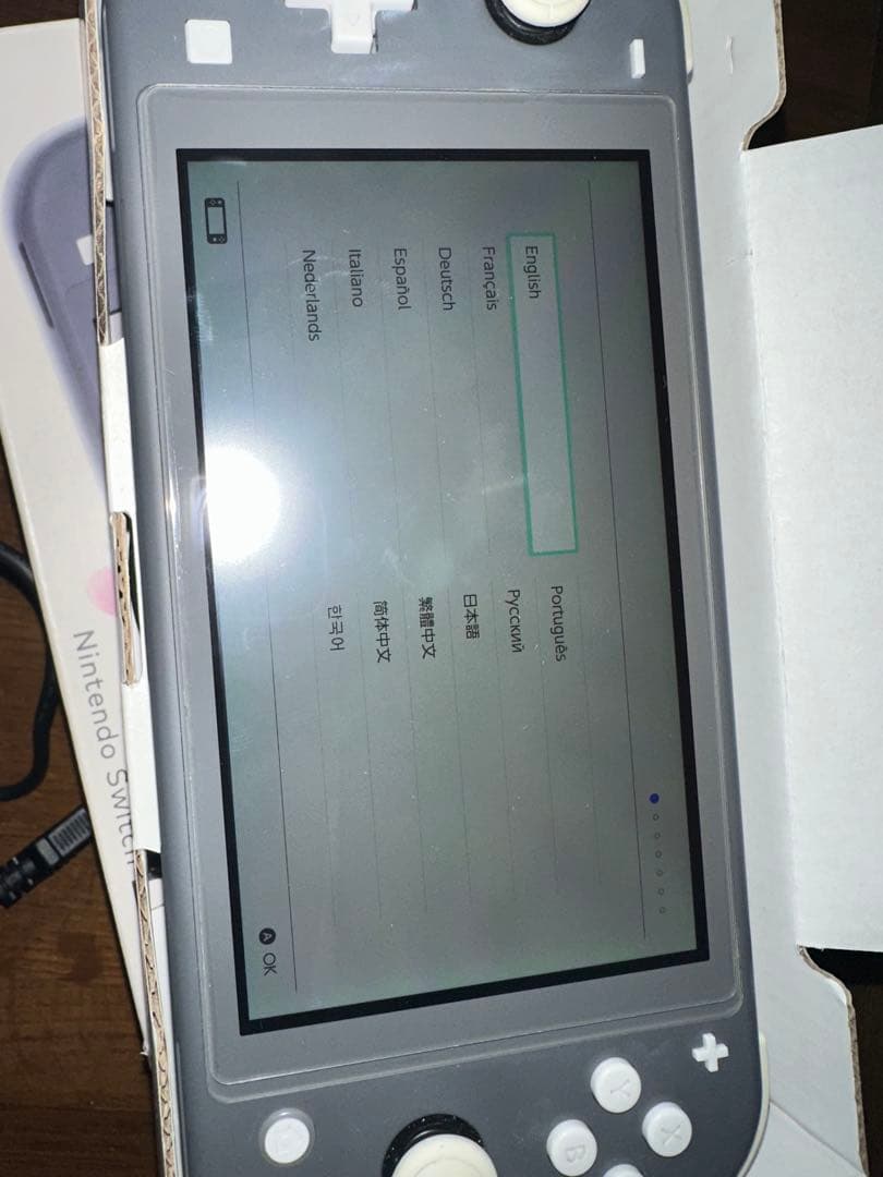 【箱あり】Nintendo Switch Lite グレー 本体 動作確認済