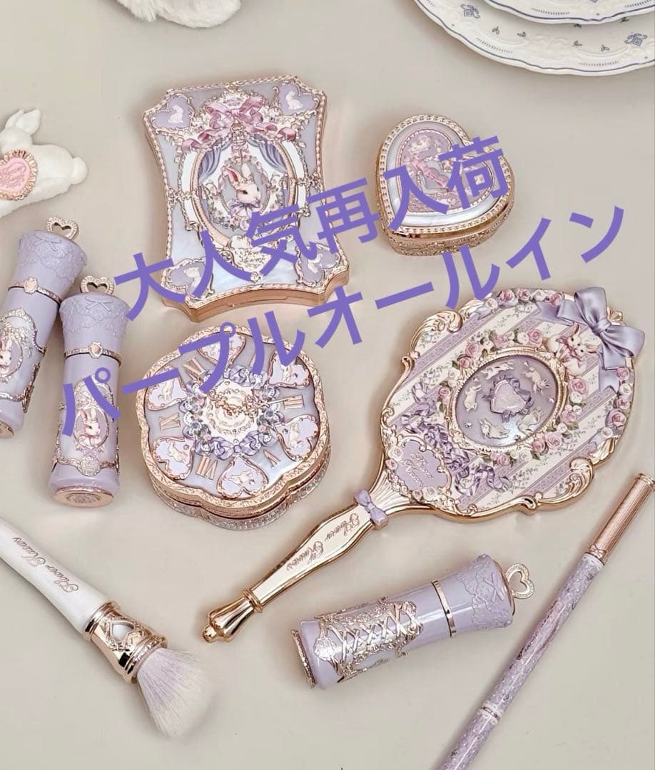 フラワーノーズ バニーガーデンテイルズ パープルセット - メルカリ