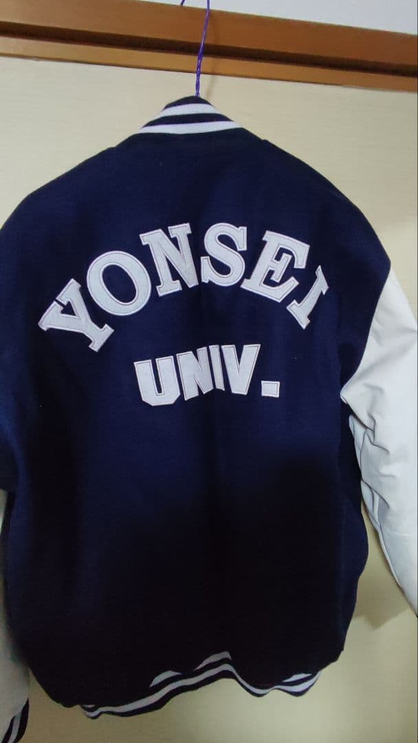 韓国) 延世(よんせい)大学 universityスタジャン ジャケット - メルカリ