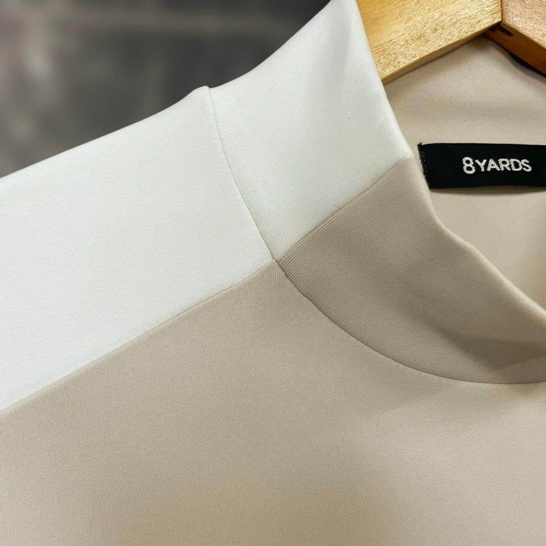 8ヤーズ メンズ モックネックシャツ《XL》