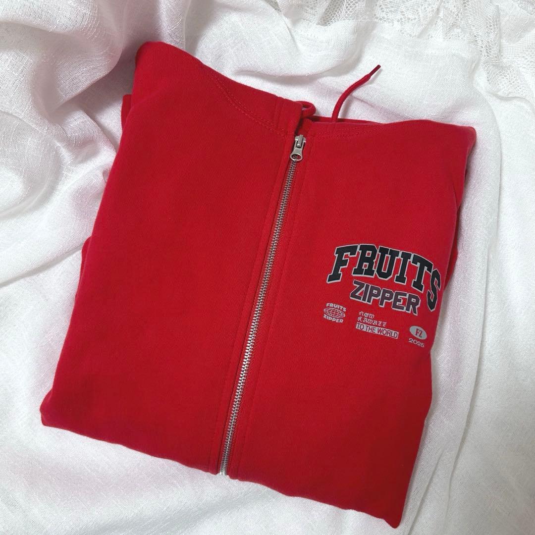 フルーツジッパー 月足天音 パーカー - メルカリ