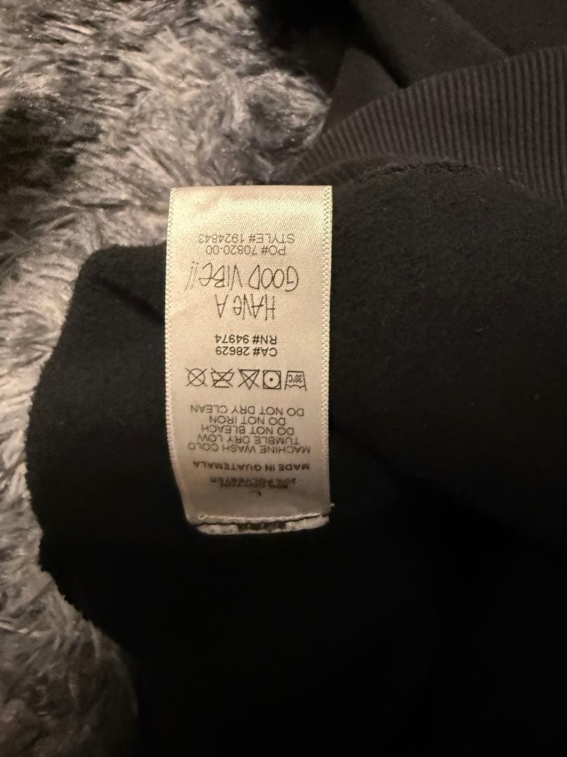 確実正規Stussy フード付きパーカー