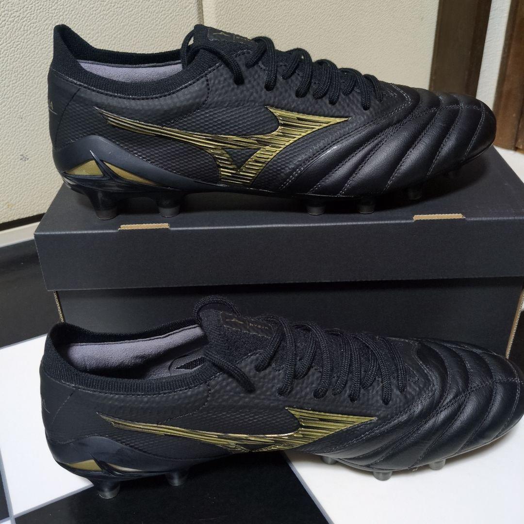 ミズノ　モレリアネオ4β　ベータ　ジャパン　26.5cm　黒金　限定