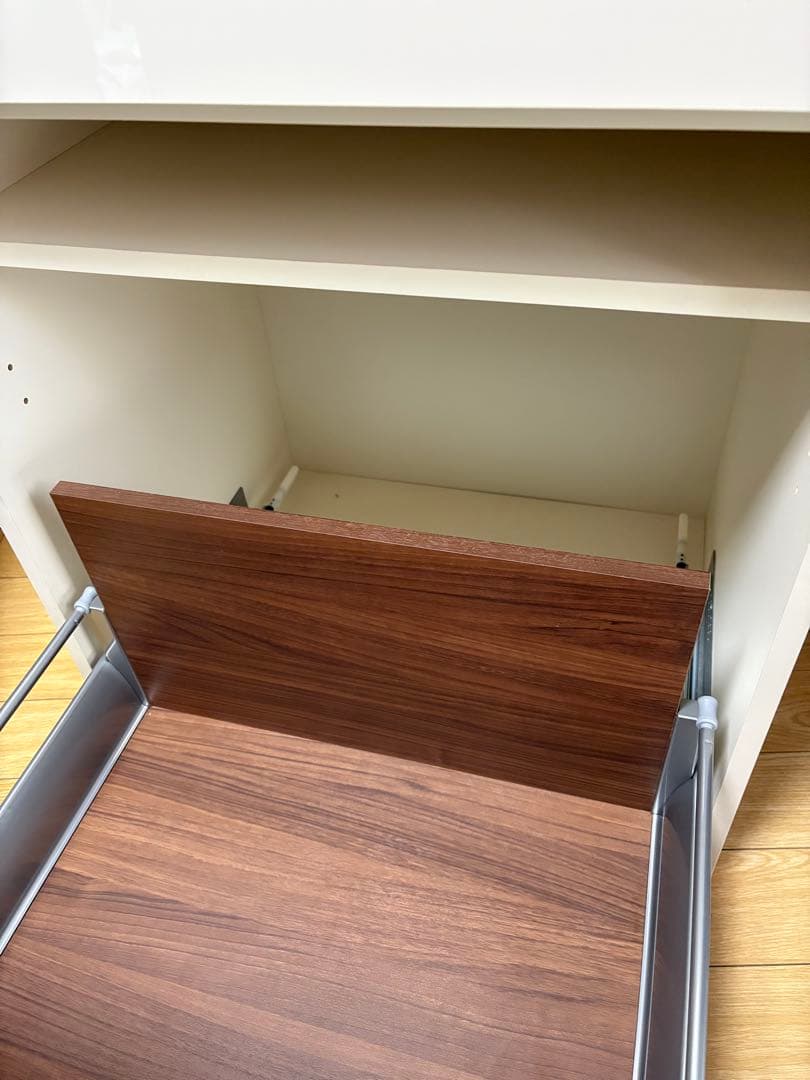 美品＊パモウナ　食器棚　キッチンボード　幅600