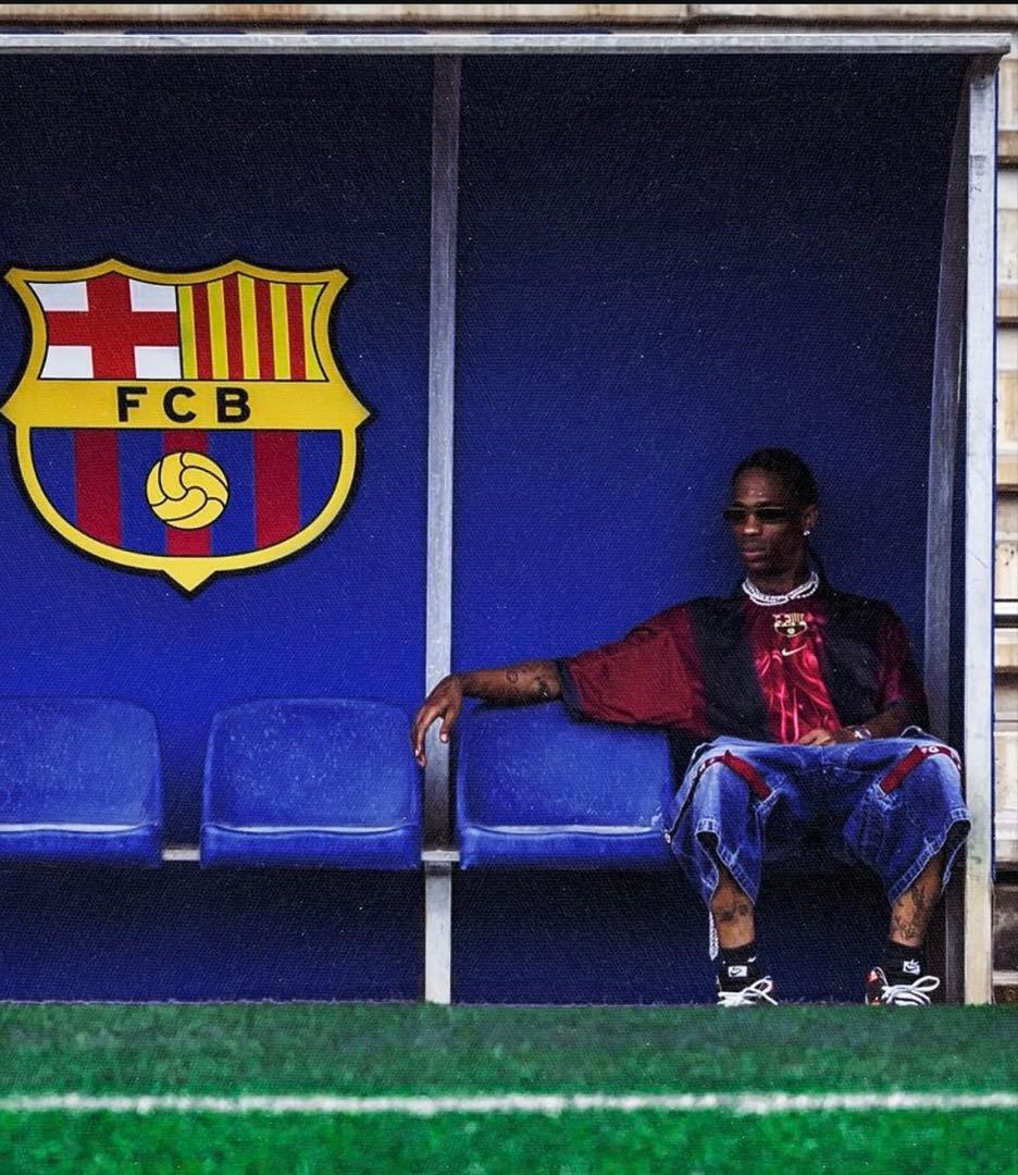 正規品 トラビススコット NIKE FC バルセロナ ナイキ TRAVIS S