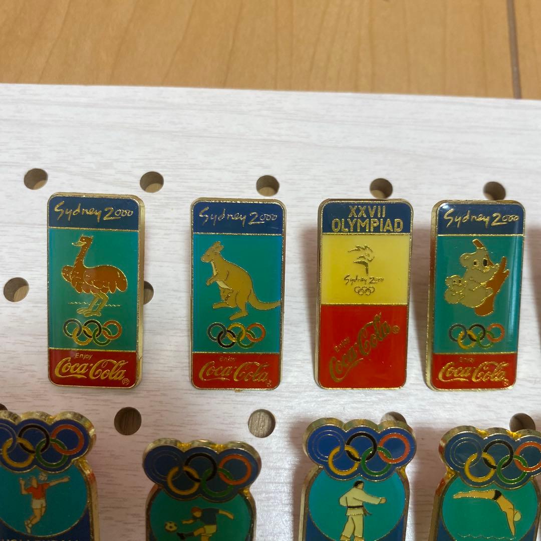 コカ・コーラ シドニーオリンピック2000 ピンバッジまとめ売り - メルカリ