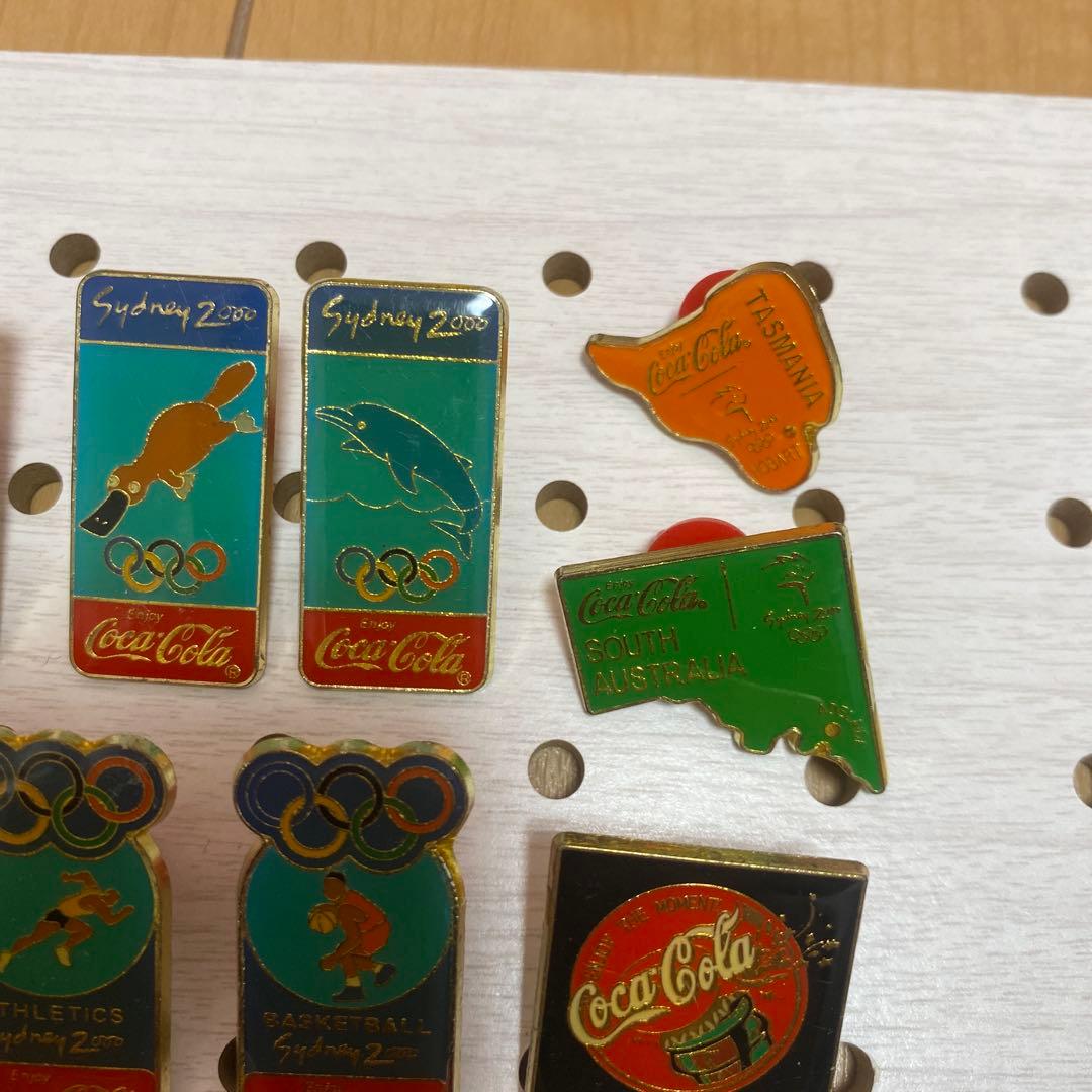 コカ・コーラ シドニーオリンピック2000 ピンバッジまとめ売り - メルカリ