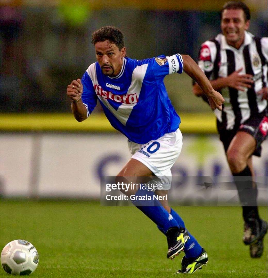 新品/タグ付き】00/01 ブレシア ♯10ロベルト・バッジョ【Lサイズ