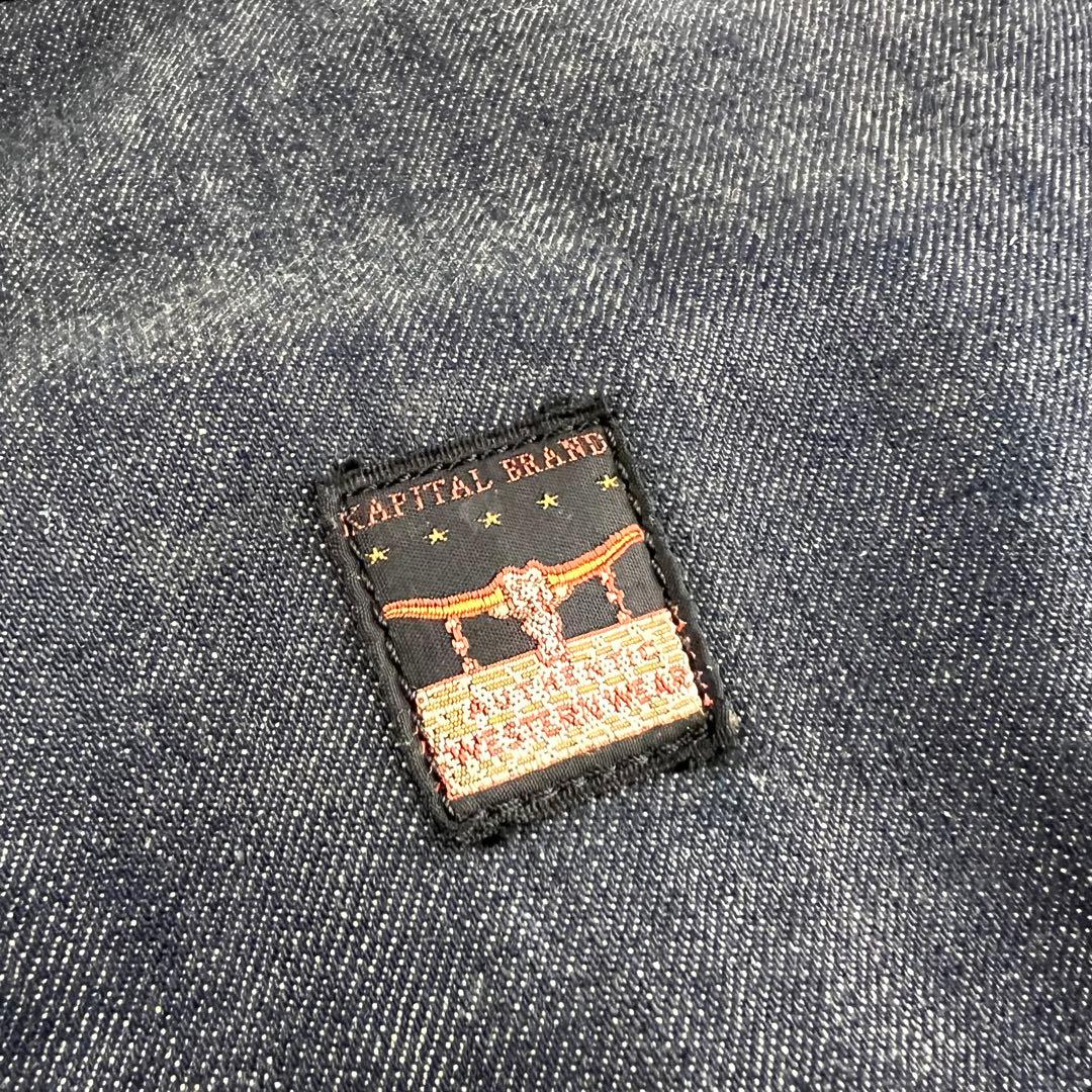 希少 KAPITAL キャピタル デニム キャリーケース キャリーバッグ