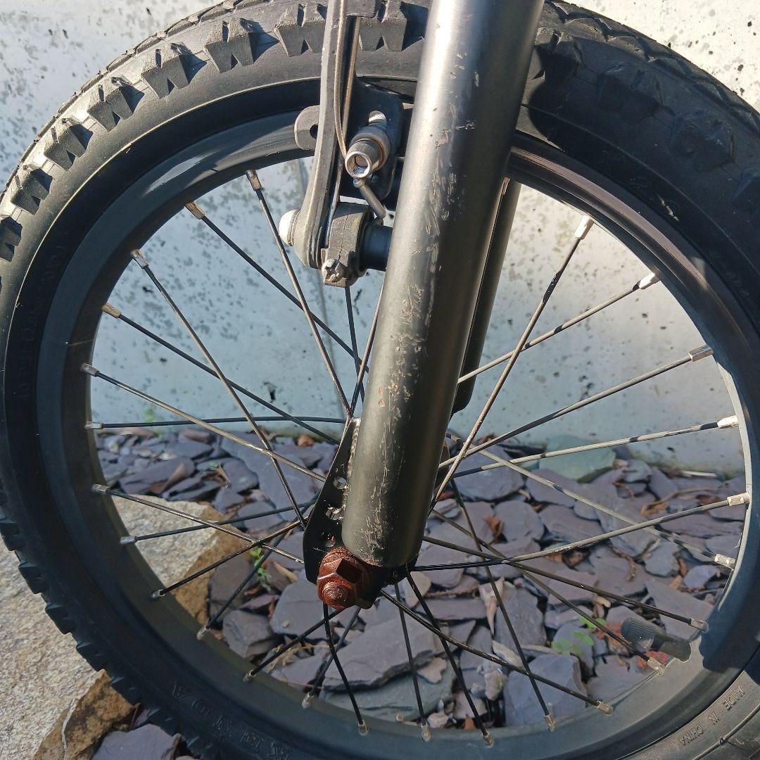 【補助輪付き】Ares Bikes 16インチ マットブラック