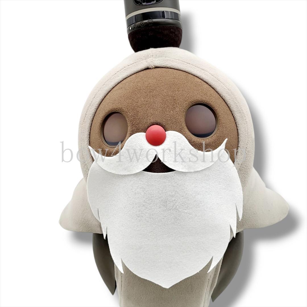 ラボット LOVOT ラボットの服ハンドメイド クリスマスポンチョ＆お髭
