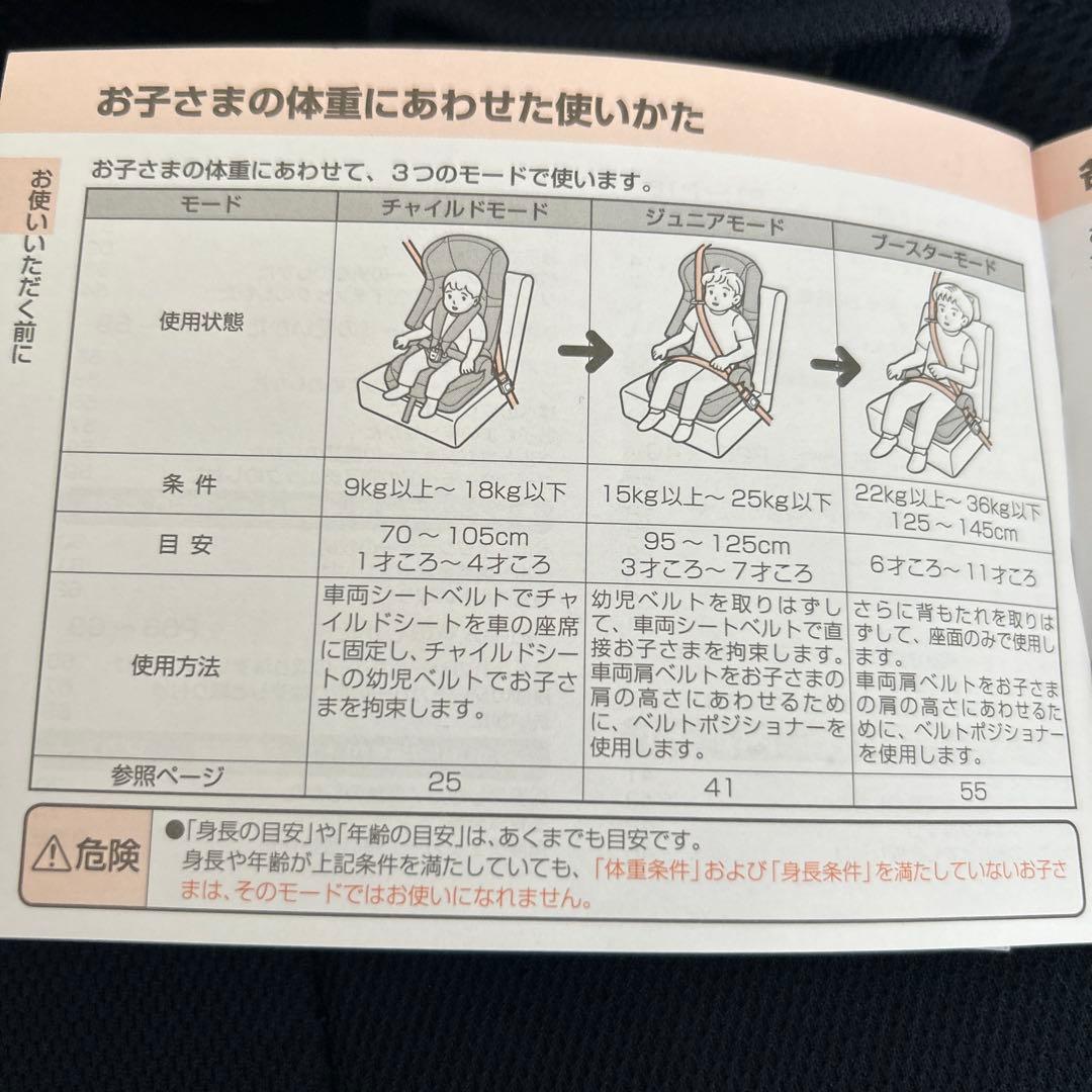 Combiコンビ　ジュニアシート　ジョイトリップ　エッグショック