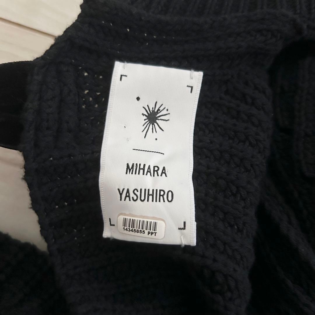 MIHARA YASUHIRO ニットポンチョ