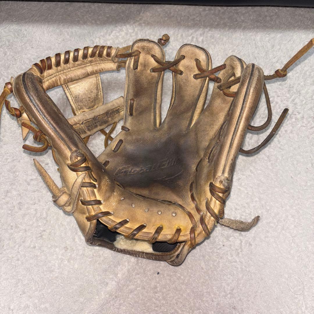 Global Elite G-1200 硬式グローブ ベージュ