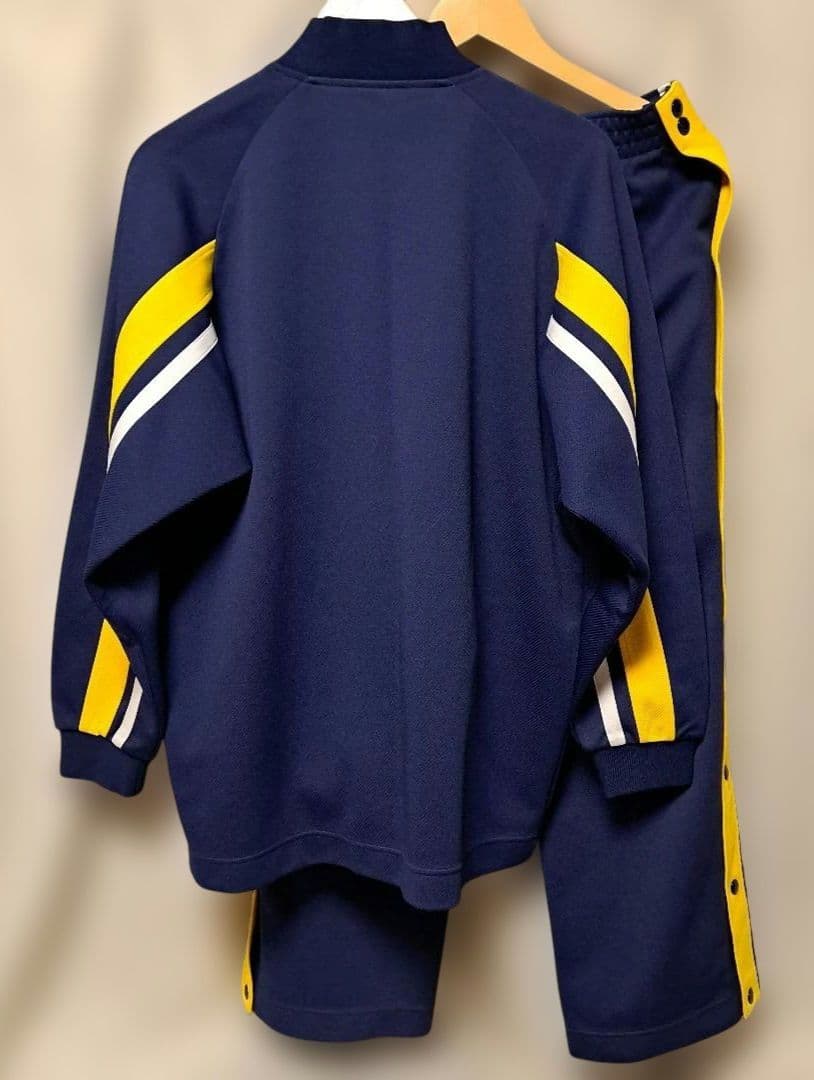 90s ビンテージ ナイキバスケットジャージ 上下セット サイド スナップボタン