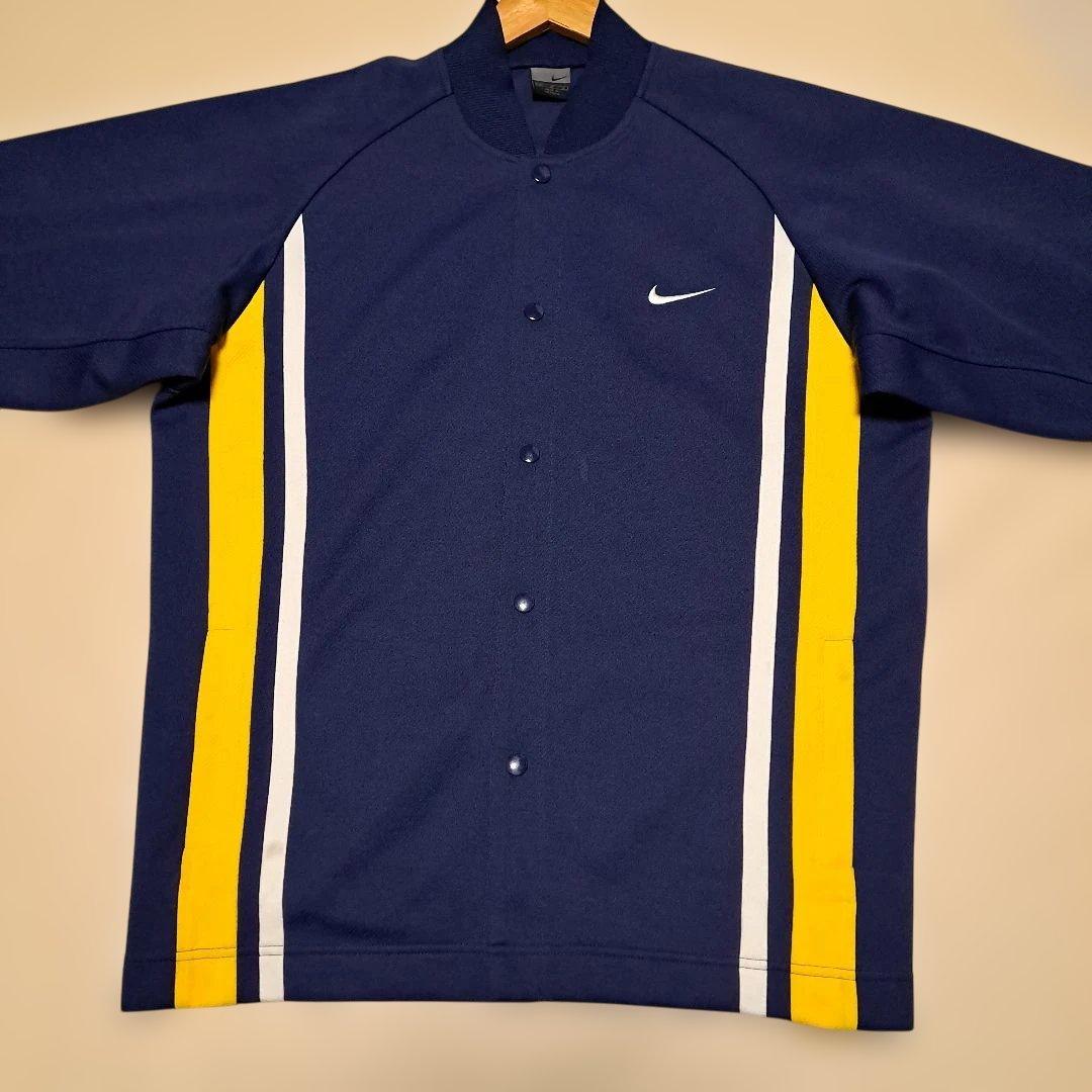 90s ビンテージ ナイキバスケットジャージ 上下セット サイド スナップボタン