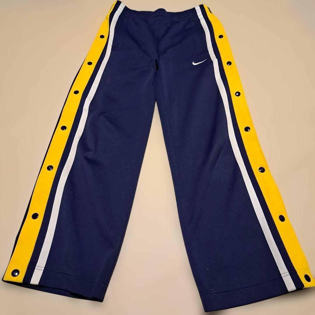 90s ビンテージ ナイキバスケットジャージ 上下セット サイド スナップボタン