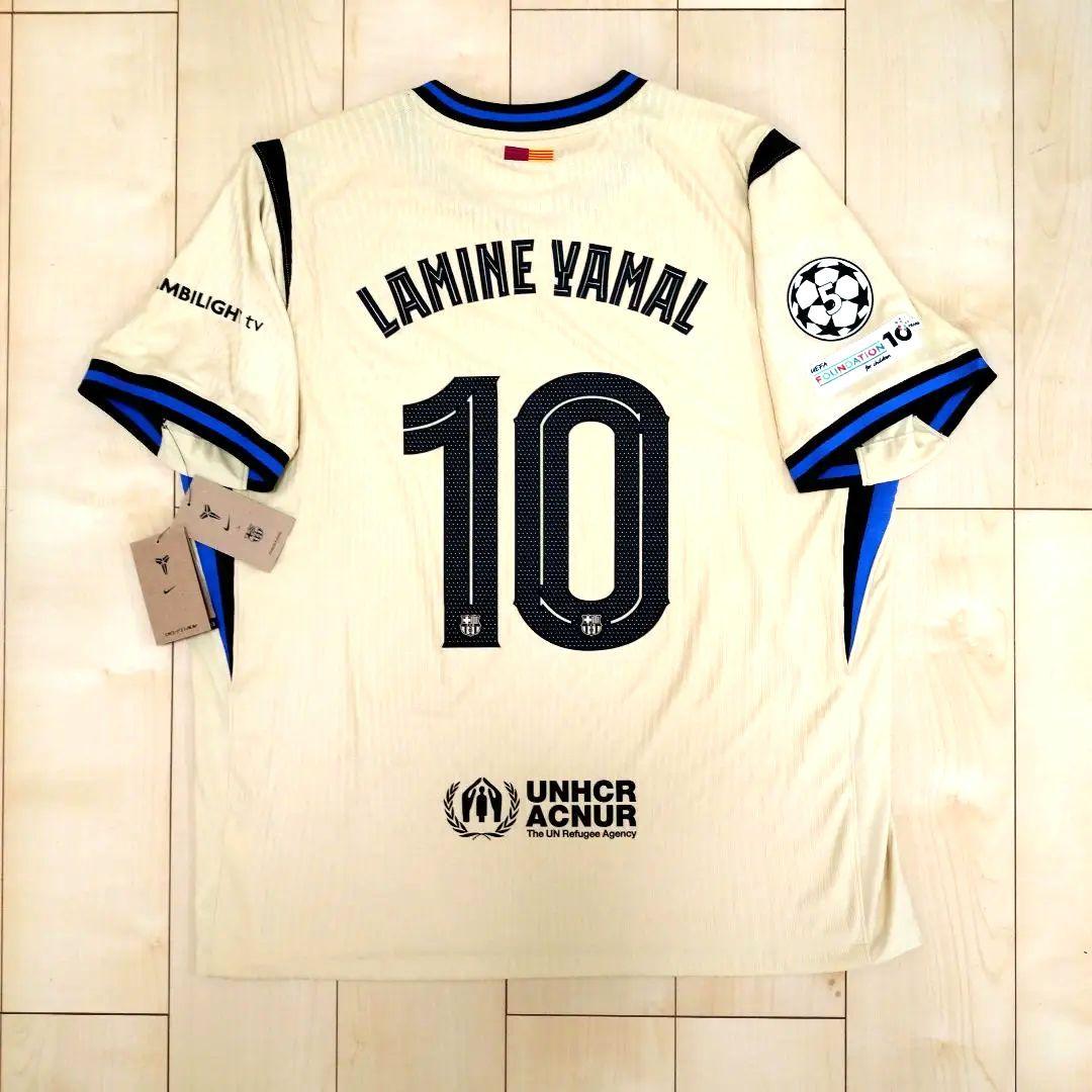 新品未使用 FCバルセロナ LAMINE YAMAL 10番シャツ CL仕様