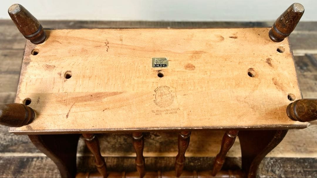 1960〜70年代 マガジンラック 木製 古家具 ヴィンテージ 日本製 輸出家具