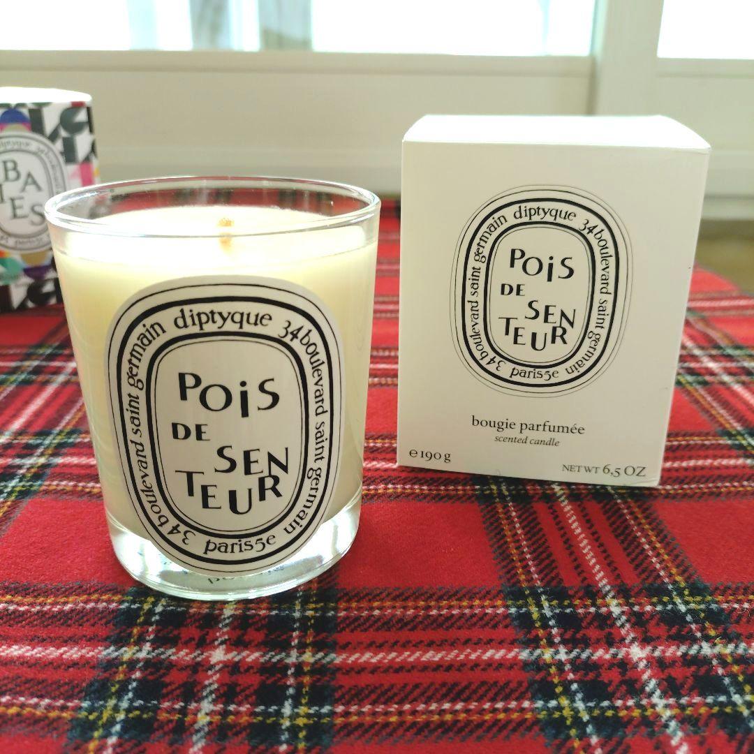 【diptyque】キャンドル190g ★POiS DE SENTEUR